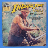 INDIANA JONES TEMPLE OF DOOM RECORD AND BOOK 7"