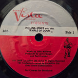 INDIANA JONES TEMPLE OF DOOM RECORD AND BOOK 7"