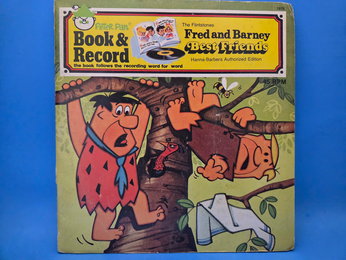 FLINTSTONES BEST FRIENDS RECORD AND BOOK 7"