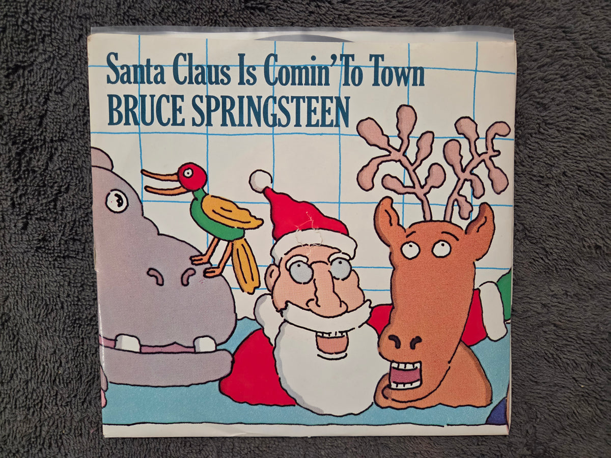 BRUCE SPRINGSTEEN SANTA CLAUS IS COMIN' TO TOWN WLP (c)