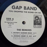 GAP BAND YOU DROPPED THE BOMB ON ME REMIXES WLP 12"
