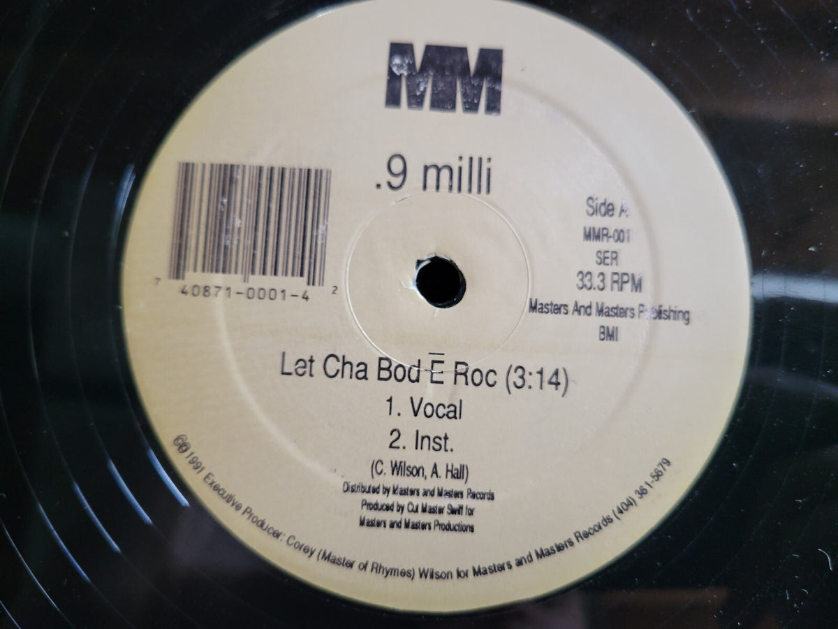 .9 MILLI LET CHA BOD E ROC 12" MM