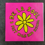 DE LA SOUL 3 FEET HIGH AND RISING PINK YELLOW VINYL
