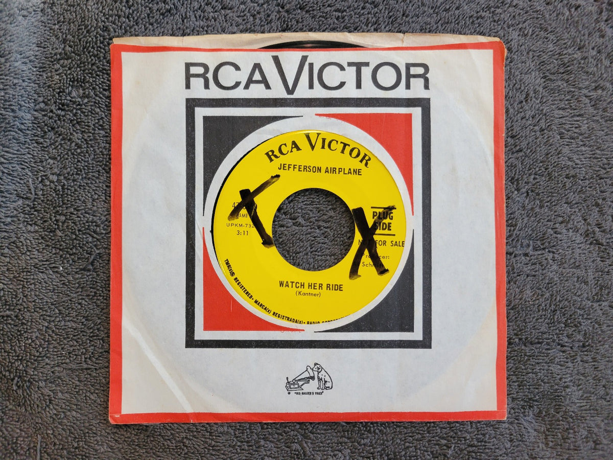 JEFFERSON AIRPLANE WATCH HER RIDE PROMO MARTHA RCA 47-9389