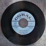 BUDDY HOLLY THAT'LL BE THE DAY I'M LOOKIN FOR SOMEONE TO LOVE SILVER STAR CORAL