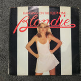 BLONDIE HANGING ON THE TELEPHONE MONO WHITE LABEL PROMO WLP PICTURE SLEEVE