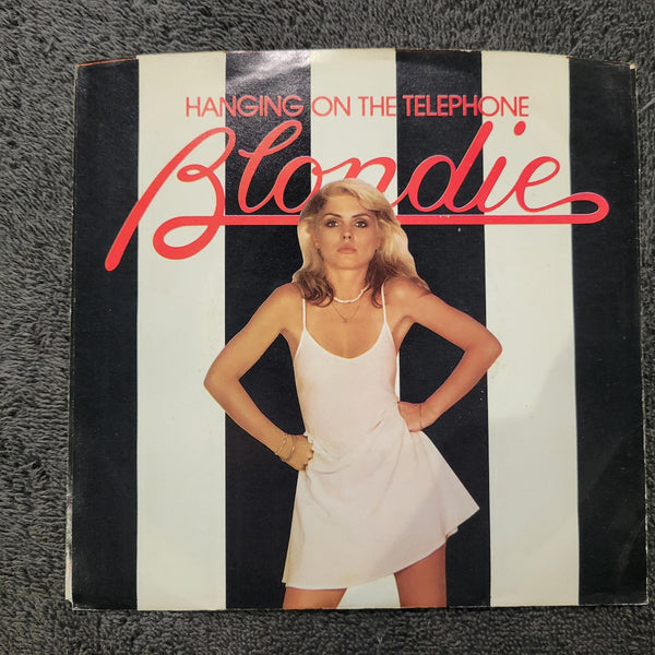 BLONDIE HANGING ON THE TELEPHONE MONO WHITE LABEL PROMO WLP PICTURE SLEEVE