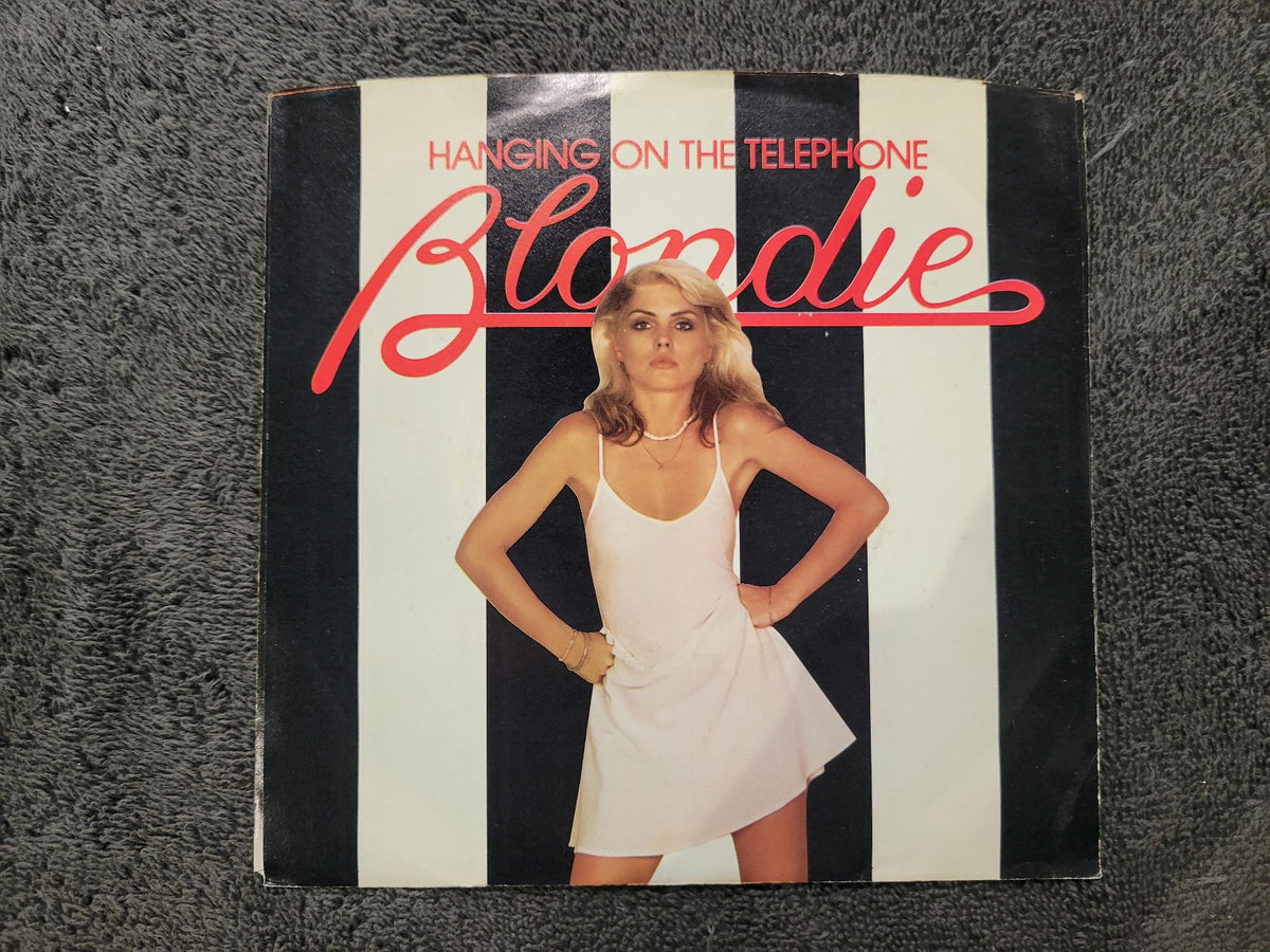 BLONDIE HANGING ON THE TELEPHONE MONO WHITE LABEL PROMO WLP PICTURE SLEEVE