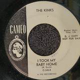 KINKS LONG TALL SALLY I TOOK MY BABY HOME WHITE LABEL PROMO WLP DJ COPY CAMEO