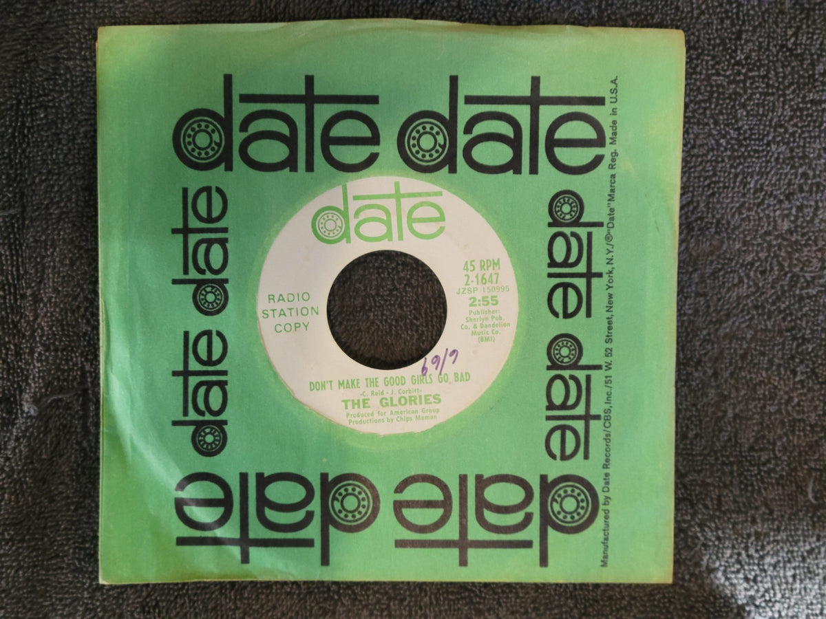 GLORIES DARK END OF THE STREET DON'T MAKE THE GOOD GILRS GO WHITE LABEL PROMO