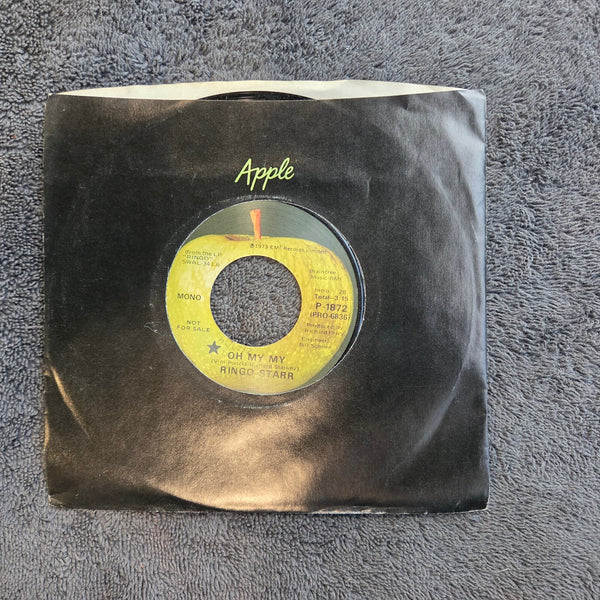 RINGO STARR OH MY MY MONO PROMO APPLE P-1872 BEATLES