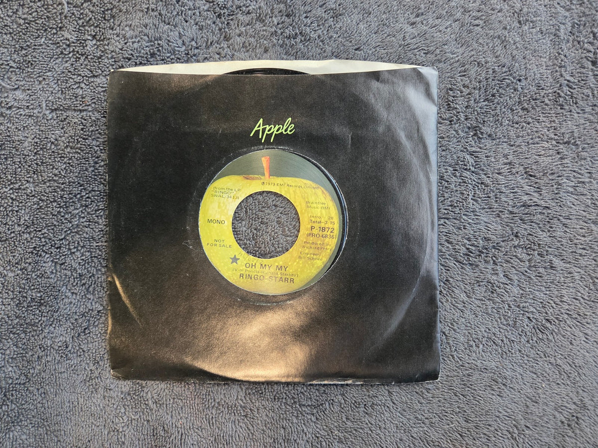 RINGO STARR OH MY MY MONO PROMO APPLE P-1872 BEATLES