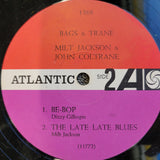 MILT JACKSON JOHN COLTRANE BAGS & TRANE ATLANTIC FIRST PRESSING