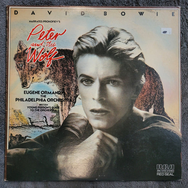 DAVID BOWIE NARRATES PROKOFIEV'S PETER AND THE WOLF GREEN VINYL RCA ARL1-2743