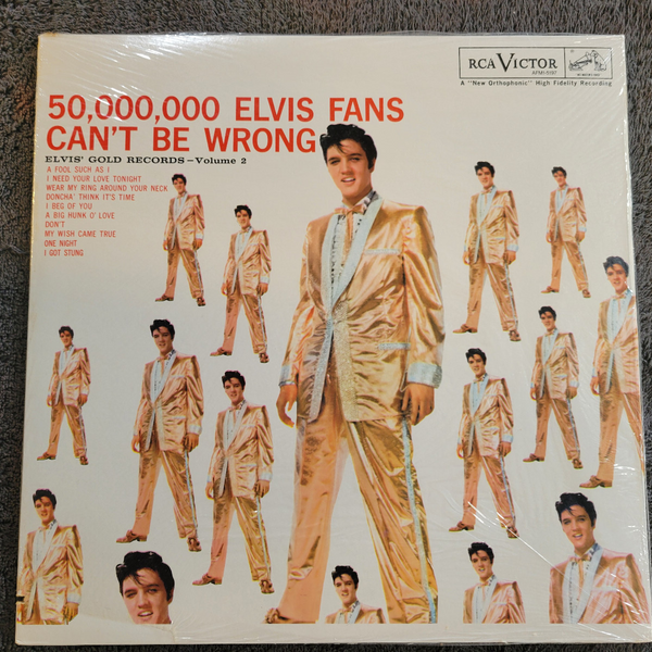 ELVIS PRESLEY 50000000 ELVIS FANS NEW SEALED