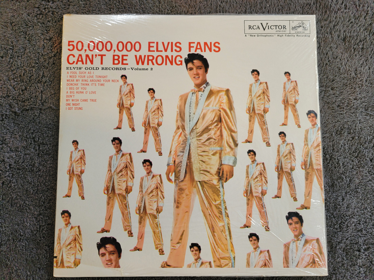 ELVIS PRESLEY 50000000 ELVIS FANS NEW SEALED