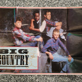 BIG COUNTRY FIELDS OF FIRE PROMO POSTER