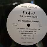 BILL WILLIAMS QUINTET 5=4+7 ARIZONA
