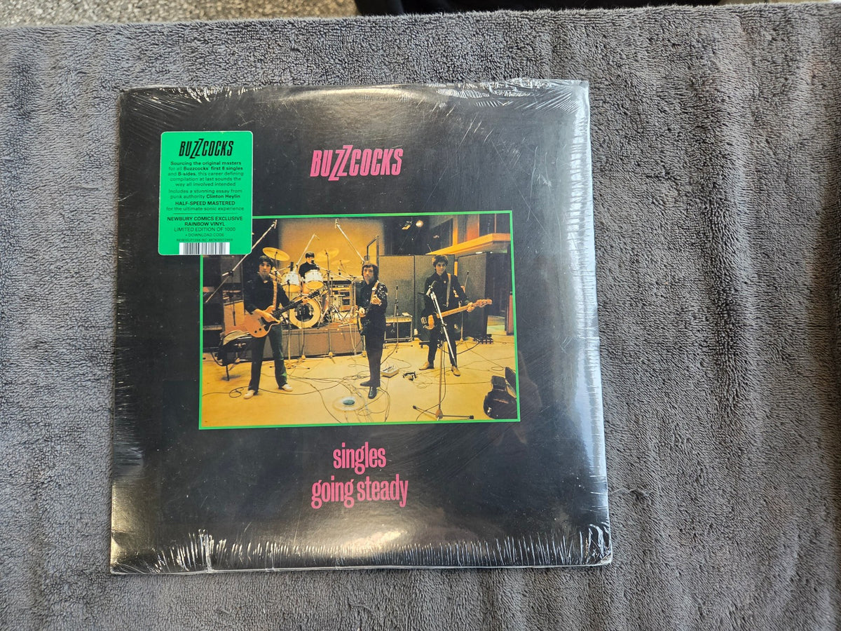 BUZZCOCKS SINGLES GOING STEADY NEW SEALED RAINBOW VINYL LIMITED EDITION