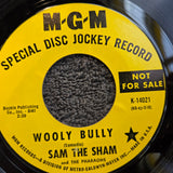 SAM THE SHAM WOOLY BULLY PROMO  DJ COPY MGM K-14021 AIN'T GONNA MOVE