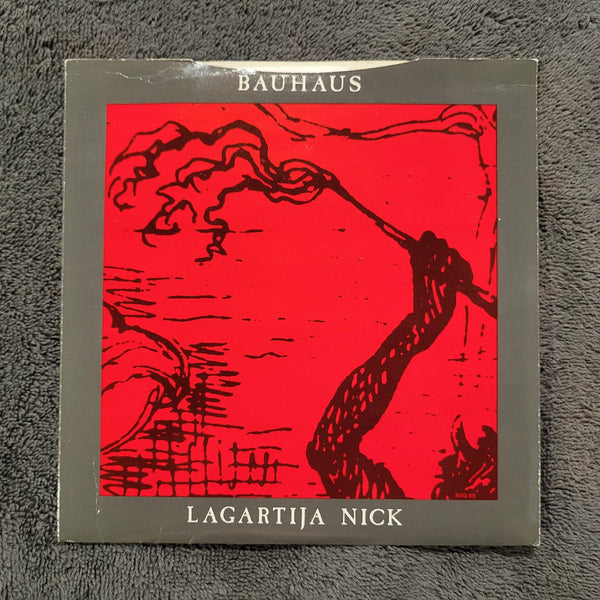 BAUHAUS LAGARTIJA NICK UK IMPORT PICTURE SLEEVE LOVE & ROCKETS BEGGARS BANQUET