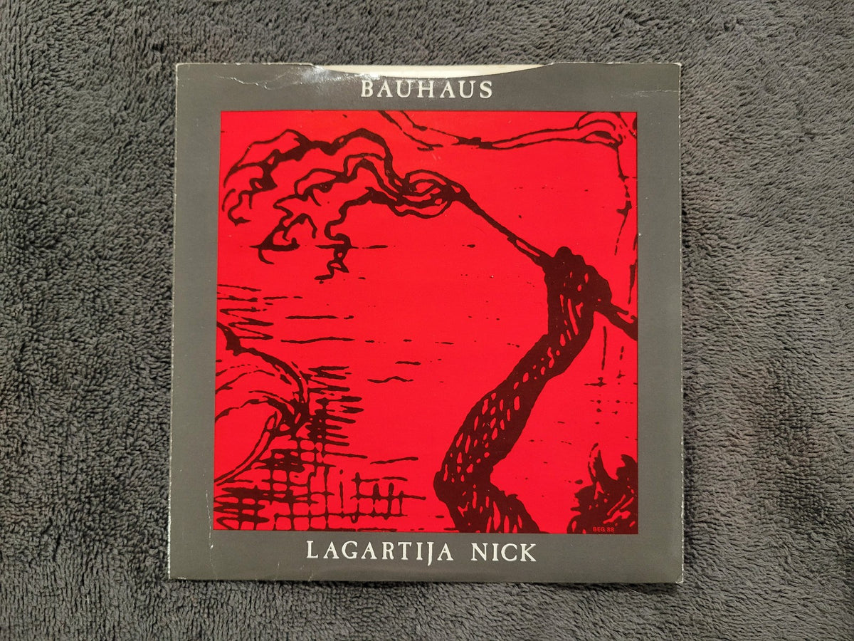 BAUHAUS LAGARTIJA NICK UK IMPORT PICTURE SLEEVE LOVE & ROCKETS BEGGARS BANQUET