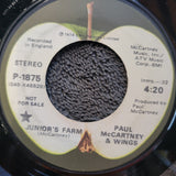 PAUL MCCARTNEY JUNIOR'S FARM MONO PROMO LONG SHORT VERSION P-1875 PRO-6999