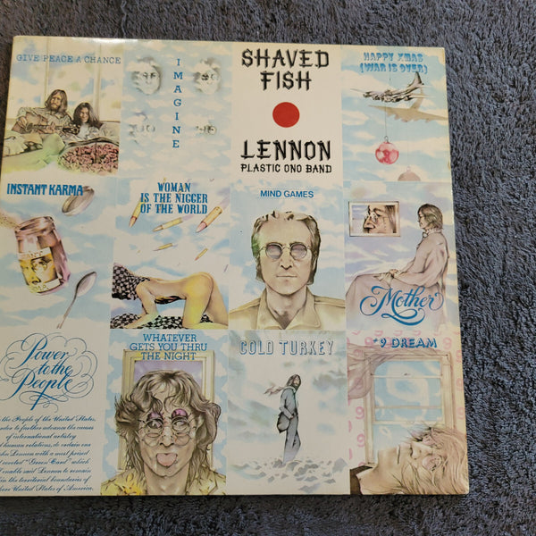 JOHN LENNON SHAVED FISH IMPORT NETHERLANDS APPLE W/ INNER SLEEVE