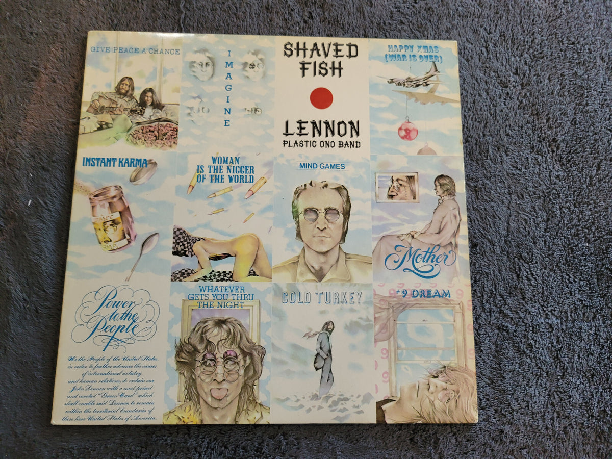 JOHN LENNON SHAVED FISH IMPORT NETHERLANDS APPLE W/ INNER SLEEVE