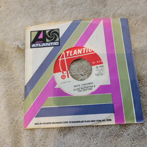 CLYDE MCPHATTER & DRIFTERS WHITE CHRISTMAS WHITE LABEL PROMO BELLS OF ST. MARY'S
