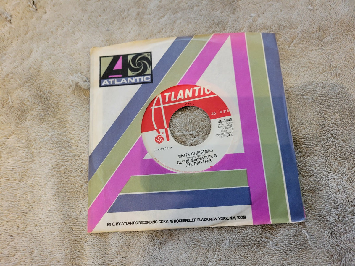 CLYDE MCPHATTER & DRIFTERS WHITE CHRISTMAS WHITE LABEL PROMO BELLS OF ST. MARY'S