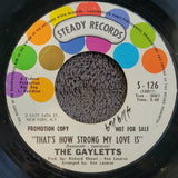 GAYLETTS SON OF A PREACHER MAN THAT'S HOW STRONG MY LOVE IS WHITE LABEL PROMO