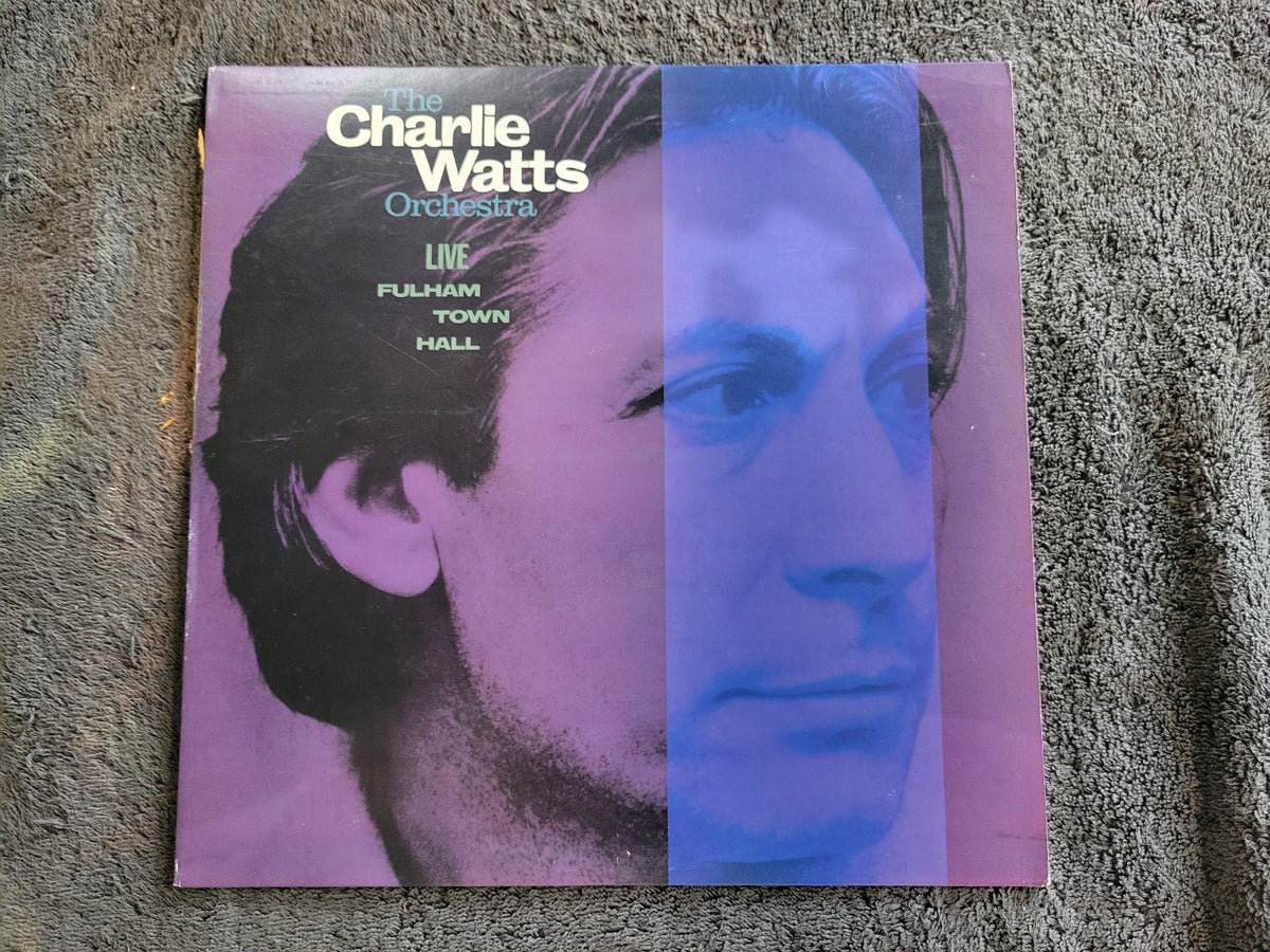 CHARLIE WATTS ORCHESTRA LIVE FULHAM TOWN HALL COLUMBIA ROLLING STONES PROMO