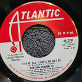 ARETHA FRANKLIN YOURE ALL I NEED TO GET BY SINGLE SIDED WHITE LABEL PROMO 452787