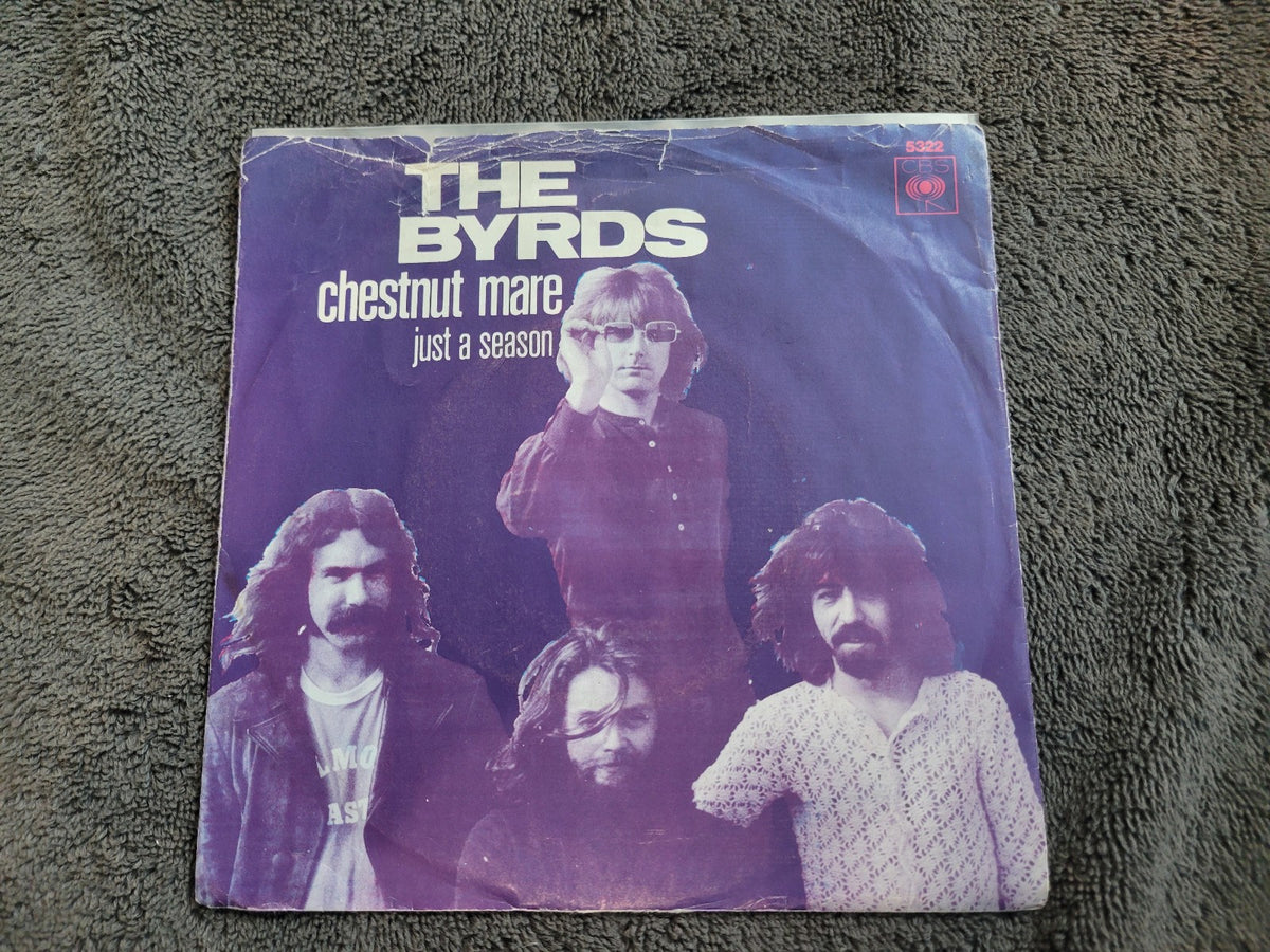 BYRDS CHESTNUT MARE JUST A SEASON BENELUX IMPORT ROGER MCGUINN CLARENCE WHITE