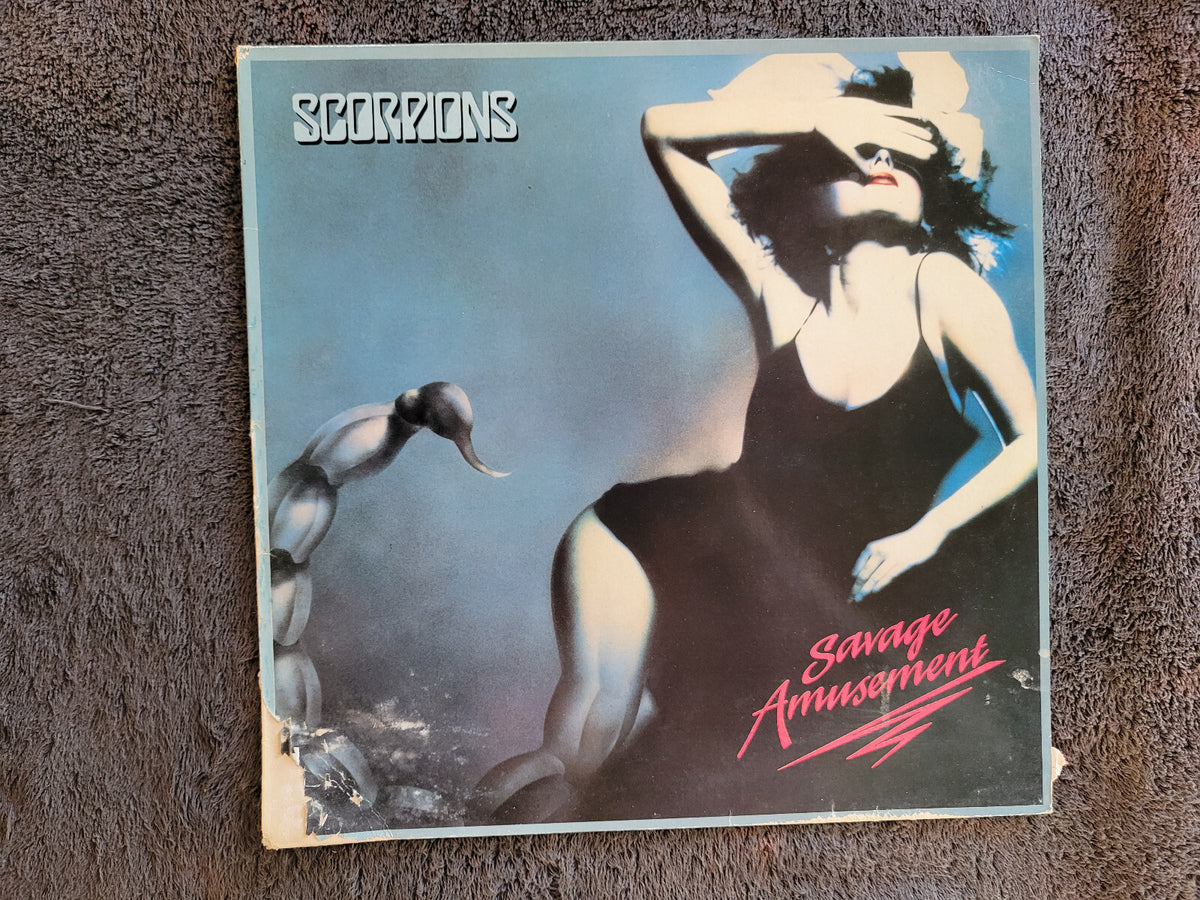 SCORPIONS SAVAGE AMUSEMENT EUROPE IMPORT EEC EU