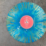 BORIS W COKE BOTTLE CLEAR AQUA SPLATTER VINYL W/ BOOKLET SHRINK