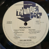 GILLAN DEAN ROCKS ON IMPORT UK THUNDERBOLT RECORDS