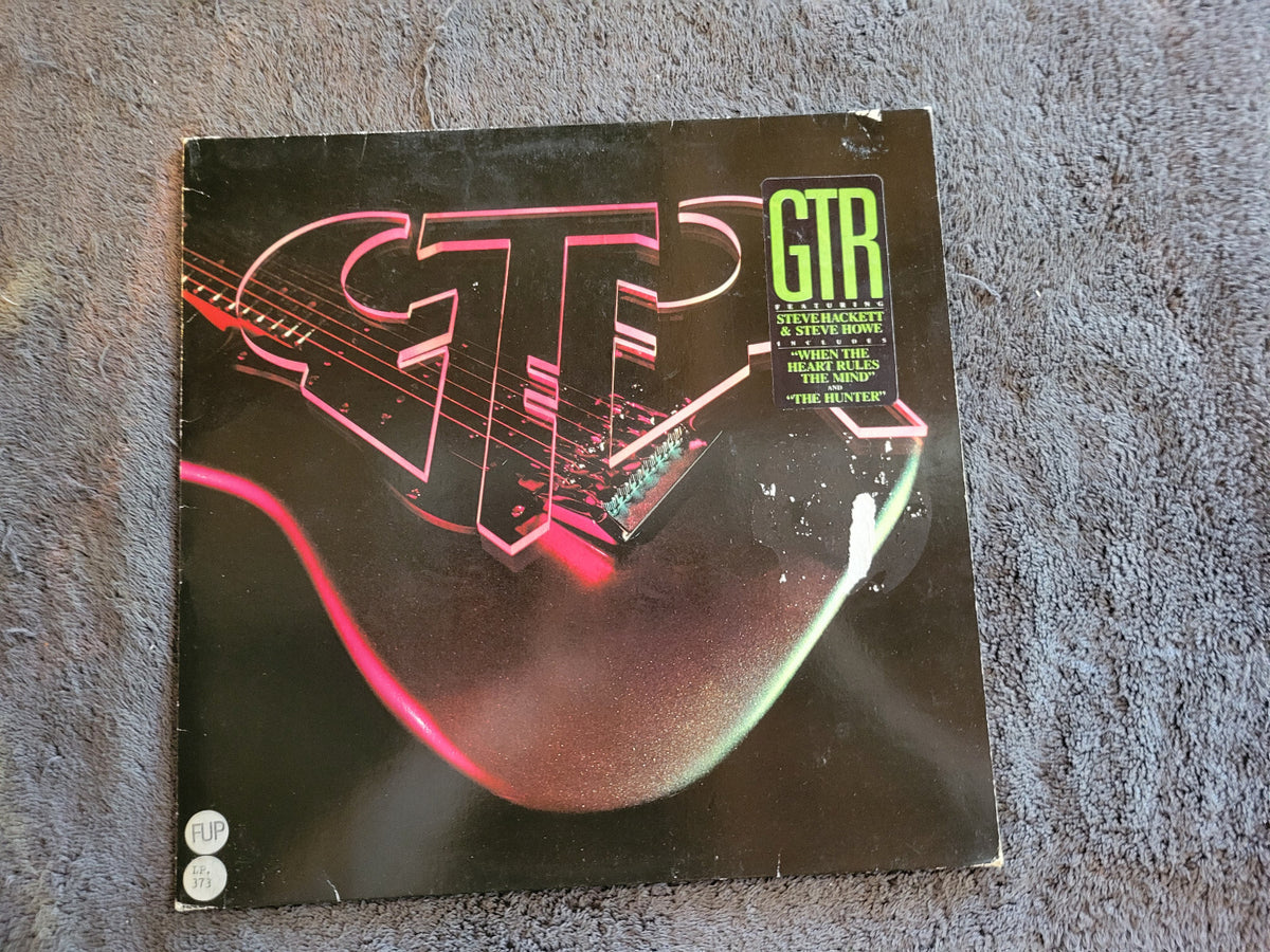 GTR S/T IMPORT GERMANY SELF TITLED YES GENESIS STEVE HOWE STEVE HACKETT