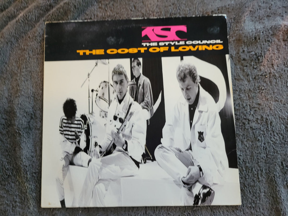 STYLE COUNCIL COST OF LOVING WEST GERMANY GERMAN IMPORT PAUL WELLER THE JAM