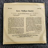 GERRY MULLIGAN QUARTET RECORDED IN BOSTON AT STORYVILLE PS PICTURE SLEEVE IMPORT