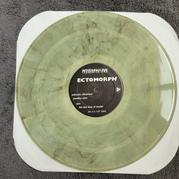 ECTOMORPH SUBSONIC VIBRATIONS CLEAR SPLATTER VINYL INTERNATIONAL TRANSMISSIONS