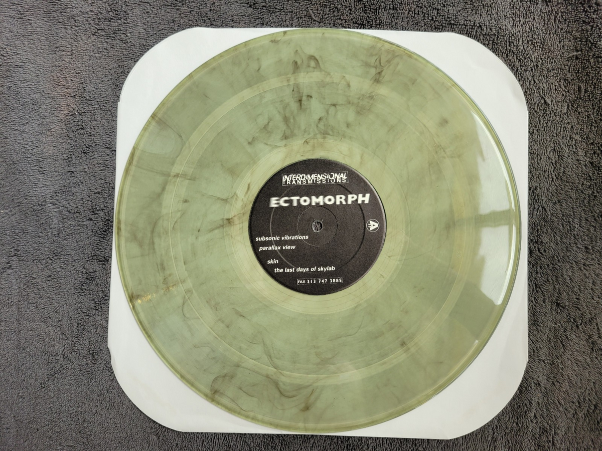 ECTOMORPH SUBSONIC VIBRATIONS CLEAR SPLATTER VINYL INTERNATIONAL TRANSMISSIONS