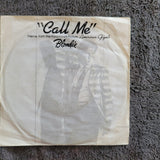BLONDIE CALL ME IMPORT NETHERLANDS GIORGIO MORODER PS PICTURE SLEEVE