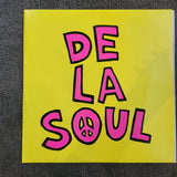 DE LA SOUL 3 FEET HIGH AND RISING PINK YELLOW VINYL