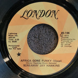 SCREAMIN JAY HAWKINS AFRICA GONE FUNKY VOCAL & INSTRUMENTAL PROMO LONDON 45-196