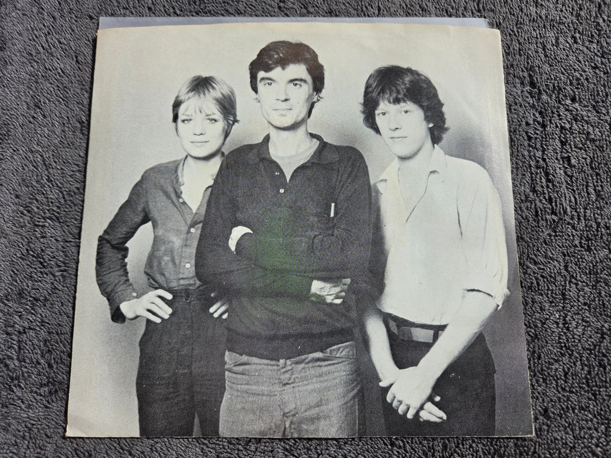 TALKING HEADS LOVE GOES TO BUILDING ON FIRE SIRE SAA-737 PROMO MONO DAVID BYRNE