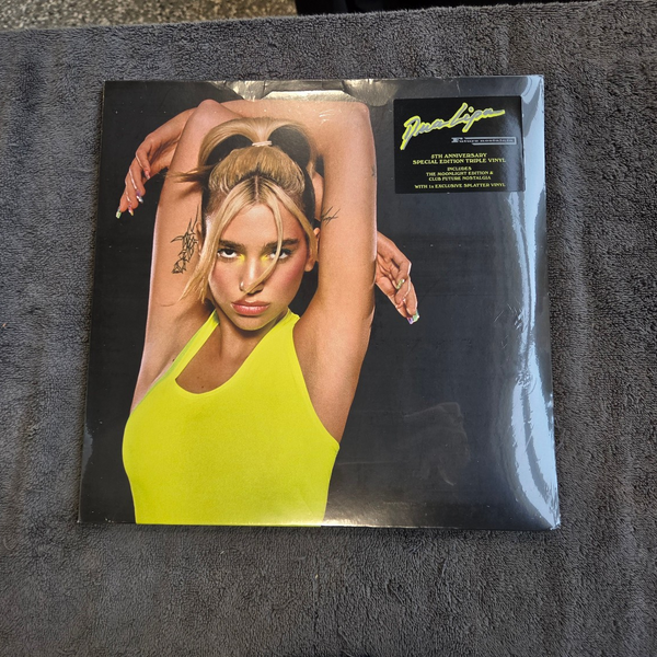 DUA LIPA FUTURE NOSTALGIA 5TH ANNIVERSARY SPLATTER NEW SEALED