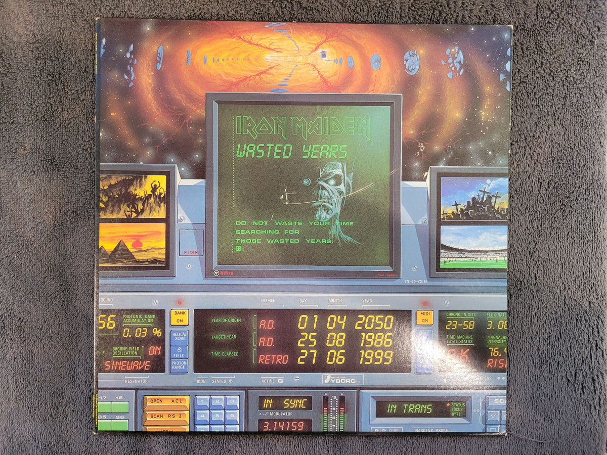 IRON MAIDEN WASTED YEARS PROMO