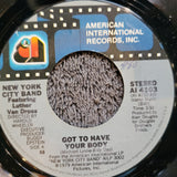 NEW YORK CITY BAND GOT TO HAVE YOUR BODY LUTHER VANDROSS AI 4103 BO DIDDLEY